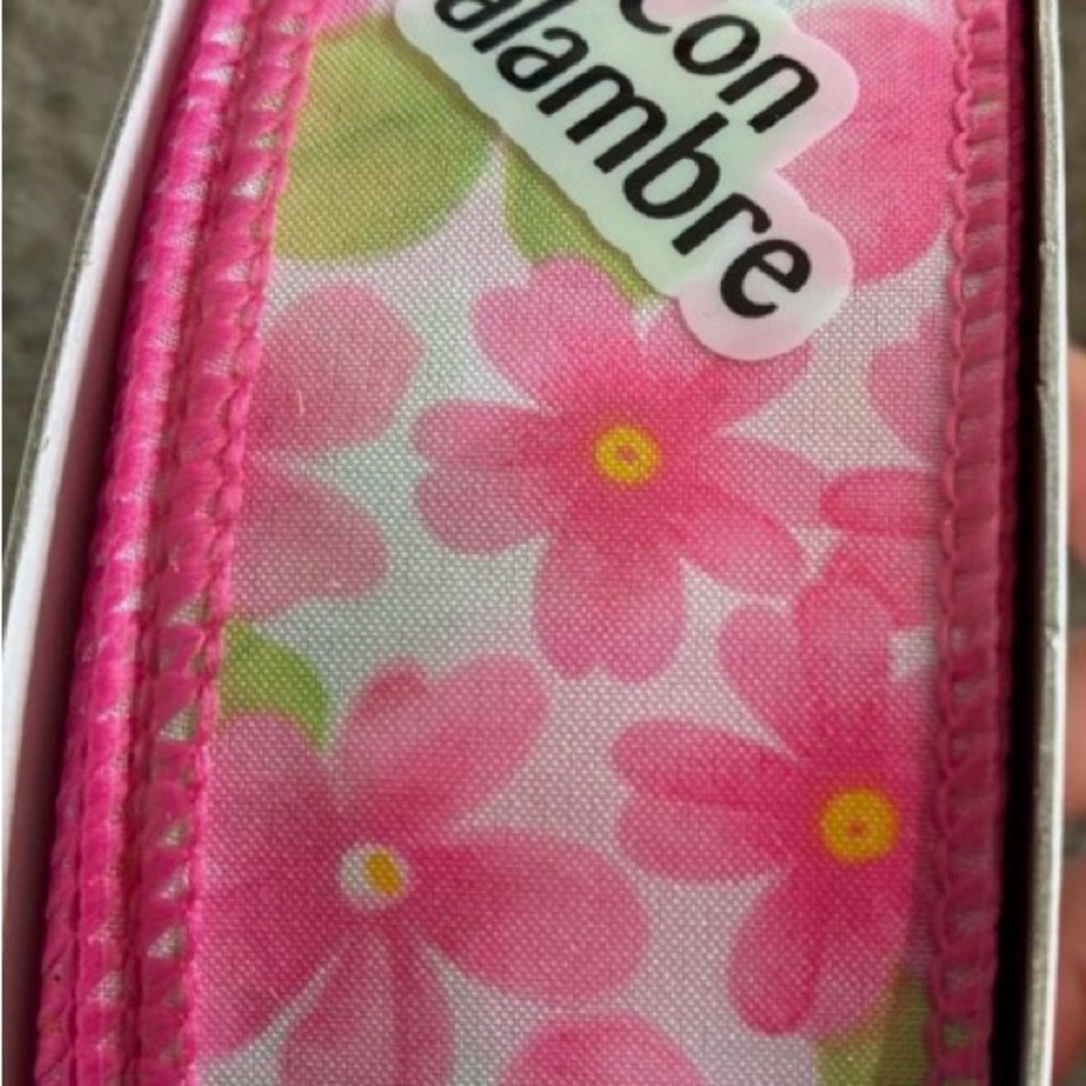 Offray Colorful Floral and Striped Ribbon Set - Picture 5 of 5